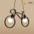 Đèn Thả Xe đạp 355MinoTCF018 | Hiện đại | Trang trí Quán cà phê, Shop, Văn phòng, Phòng khách